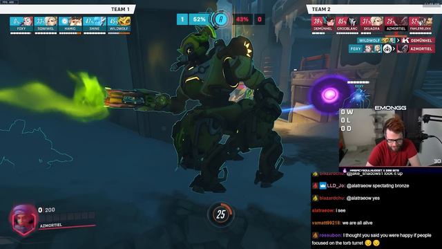 This Ana said THIS is the average BRONZE Experience… | Spectating Overwatch 2 смотреть онлайн