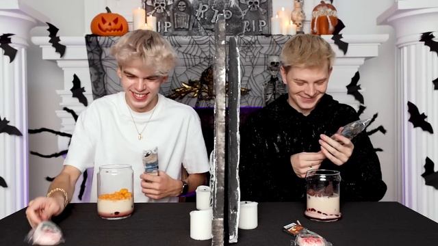 HALLOWEENOWE TELEPATYCZNE SMOOTHIE CHALLENGE ?? | Dominik Rupiński & Jasper смотреть онлайн