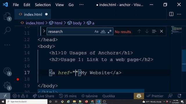 Link to a Webpage using HTML Anchor Tag | HTML Anchor Tag Course | 10 Usages of Anchor Tag смотреть онлайн