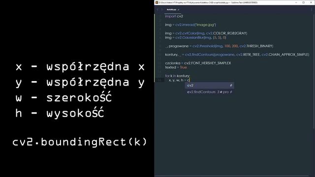Wykrywanie Kształtów z OpenCV-Python смотреть онлайн