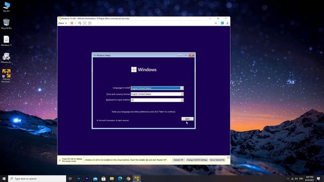 How to install Windows 11 in VMware Workstation 16 (With ISO link) смотреть онлайн