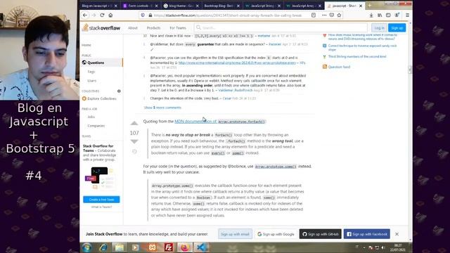#5 - Haciendo un blog en Javascript - Barra de búsqueda! смотреть онлайн