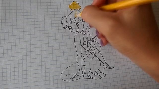 fairies/ Tinker bel / Феи/ Как нарисовать фею Динь-Динь #13/ how to draw Tinker bel смотреть онлайн