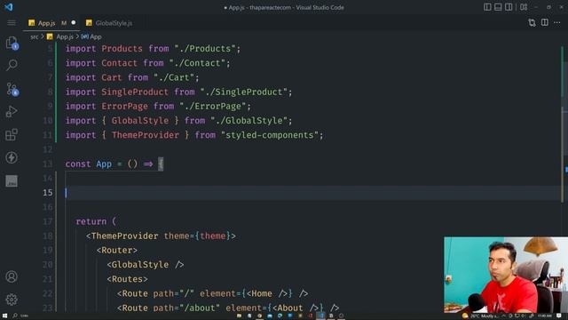 React Ecommerce Website Tutorial in Hindi #4: Styled Components for Styling React App? No More CSS смотреть онлайн