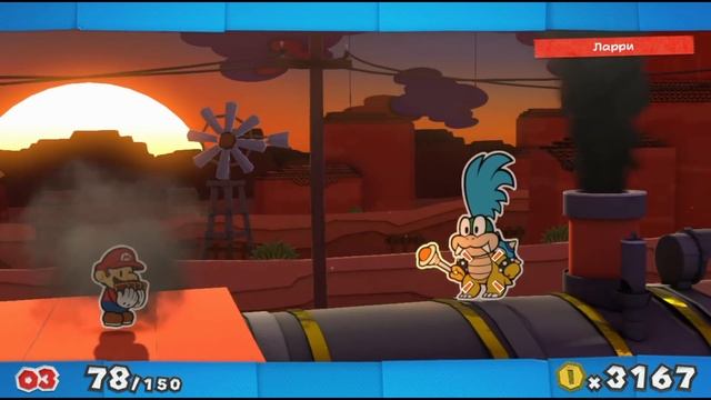 Paper Mario Color Splash {Wii U} часть 53 — Станция Звездного Света смотреть онлайн