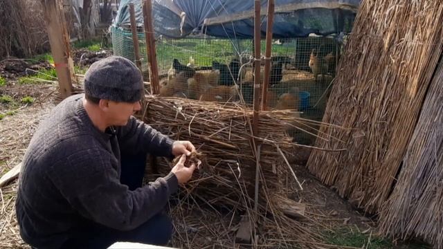 Станок для вязки матов из камыша, своими руками 2. Доход в деревне смотреть онлайн