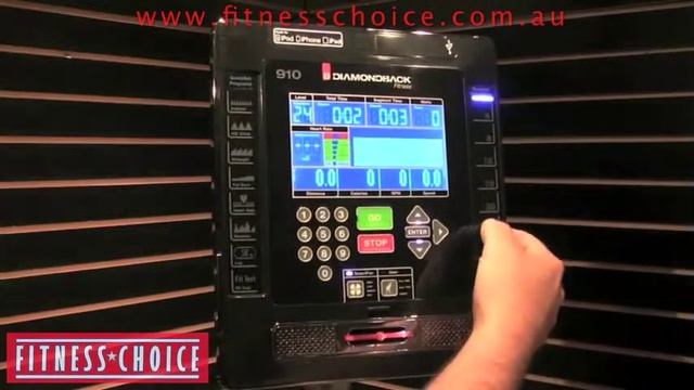 Diamondback 910ER Elliptical Trainer - Fitness Choice