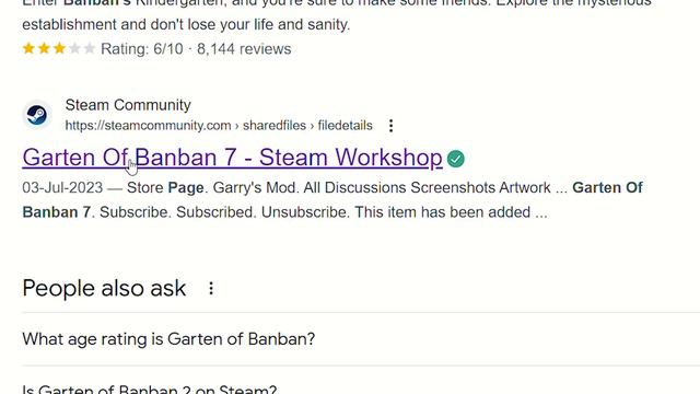 Finally!! Garten of BANBAN 7 Available on Steam Page | Euphoric brothers смотреть онлайн