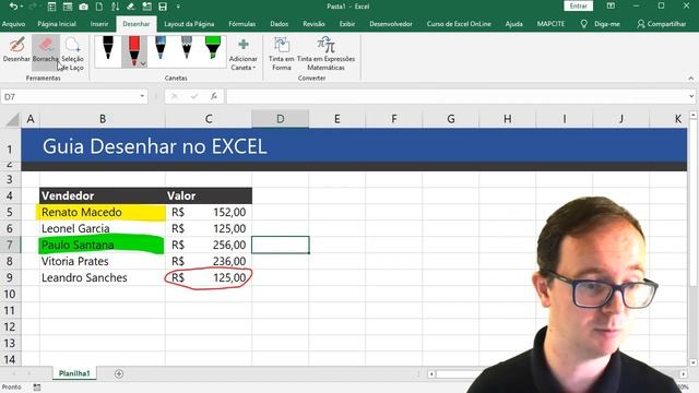 Guia Desenhar No Excel, Você Conhece? Sabe Usar A Guia Desenhar?