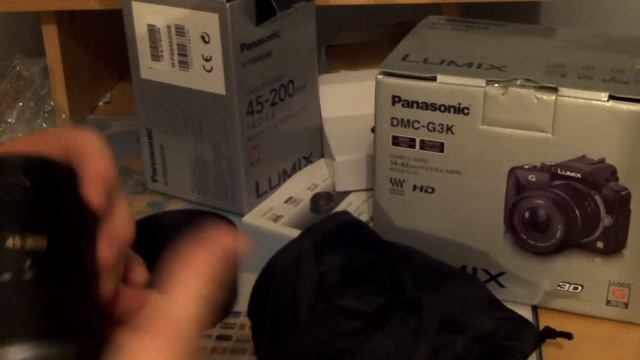 45-200 Lumix + G3 Unboxing смотреть онлайн