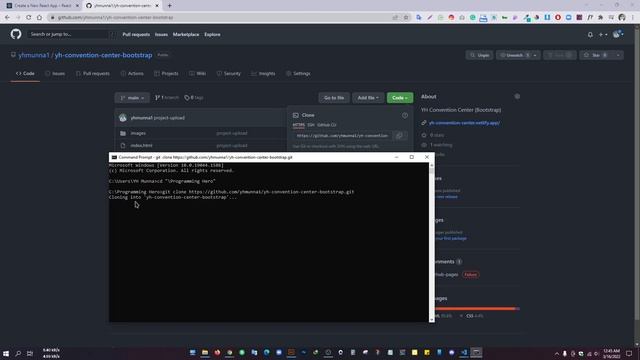 Clone Github Repo with Command Prompt (CMD) | yhmunna смотреть онлайн