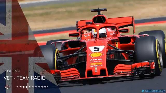 Sebastian Vettel team radio after British GP 2018 смотреть онлайн