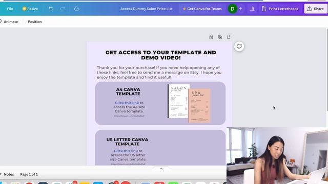 How I Upload My Etsy Listings (Canva templates, digital products) & Create the PDF for the Customer смотреть онлайн