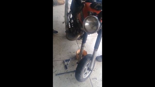 Забыли залить масло в спортбайк ,что же будет? смотреть онлайн