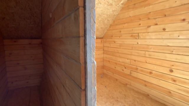 Строительство дома из бруса размером 7х8 смотреть онлайн