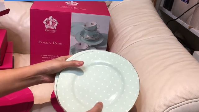 Unboxing Royal Albert Polka Rose Set/ Trio set/ #Englishtea #teaset #crockery #bonechina #unboxing смотреть онлайн