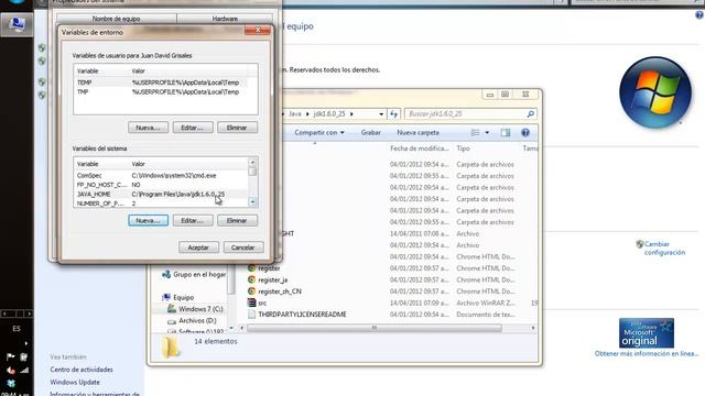 1.Eclipse Maven Hibernate Subversion Spring Prime faces - Crear Variable de entorno Java смотреть онлайн