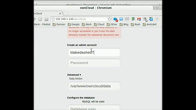 Owncloud install part 2 owncloud config смотреть онлайн