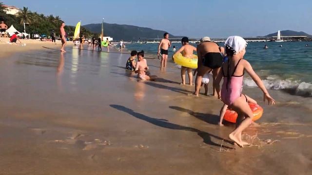 МОРЕ, САНЬЯ, КИТАЙ, САМАЯ КРАСИВАЯ БУХТА САНЬИ смотреть онлайн