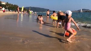 МОРЕ, САНЬЯ, КИТАЙ, САМАЯ КРАСИВАЯ БУХТА САНЬИ