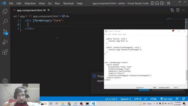 Angular 13 ngx-quill WYSIWYG Editor Example to Embed Images,Text,& Video in TypeScript смотреть онлайн