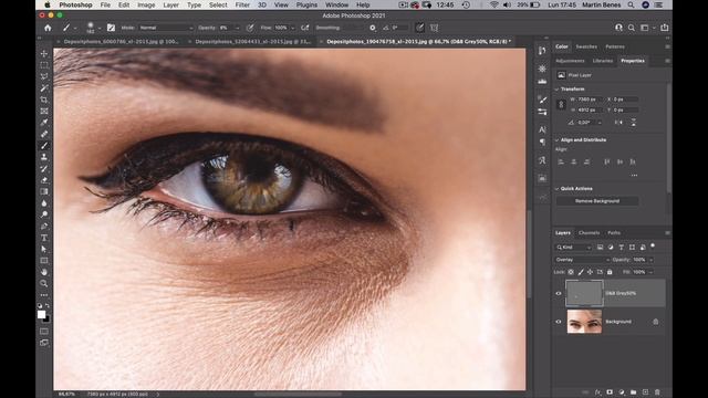 (NEW!) Dodge and Burn Grigio 50% Retouch Pro Panel смотреть онлайн
