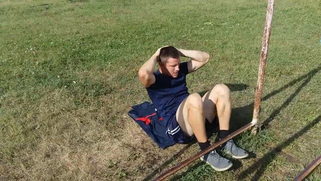 Подьем туловища из положения лежа на спине // НОРМАТИВ для школьников смотреть онлайн