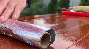 ЛЕЩ ЗАПЕЧЕННЫЙ НА КОСТРЕ. Как приготовить крупную рыбу в фольге на мангале.