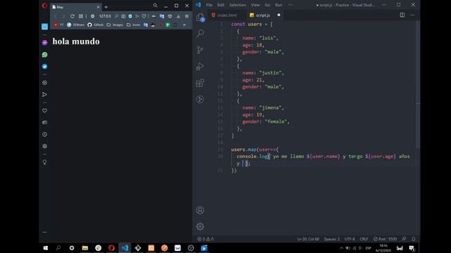 Metodo map JavaScript | #WilCODE смотреть онлайн