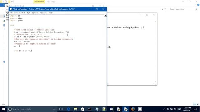 Python - Print bulk PDF file from folder смотреть онлайн