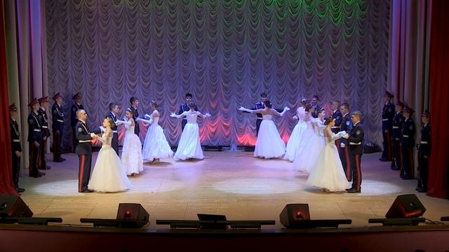 Кадетский вальс. Фрагмент концерта в честь празднования 140-й годовщины ДККК смотреть онлайн