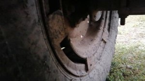 Когда нет денег на резину, переделка колёс на прицепе 2птс 4 на газоновские диски