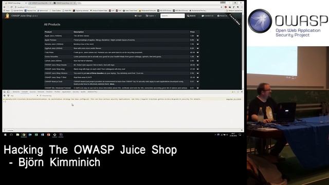 Hacking The OWASP Juice Shop by Björn Kimminich смотреть онлайн