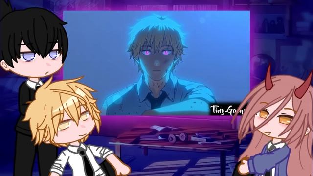 Chainsaw man react to Denji / future / gacha life смотреть онлайн