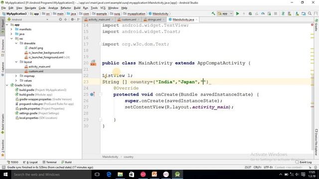List View With icon Program in Android,#51 смотреть онлайн