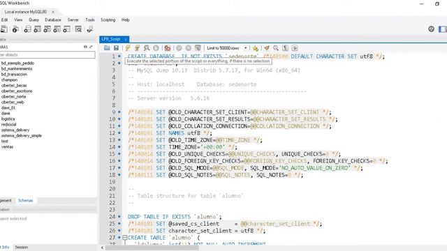 Cómo ejecutar un Script SQL en Mysql Workbench смотреть онлайн