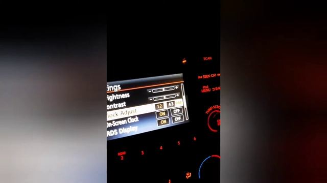 Настройка часов на щитке приборов Nissan Rogue | Setting the clock on the Nissan Rogue dashboard смотреть онлайн