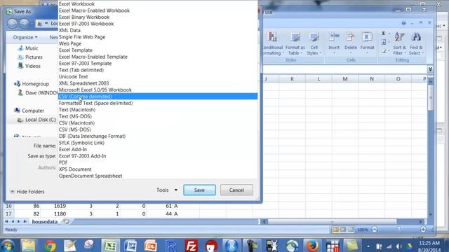 R: Saving excel file as csv to prepare смотреть онлайн