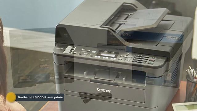Brother HLL5100DN laser printer Review | Best Laser Printers Of 2021 | Best Color Laser Printers смотреть онлайн