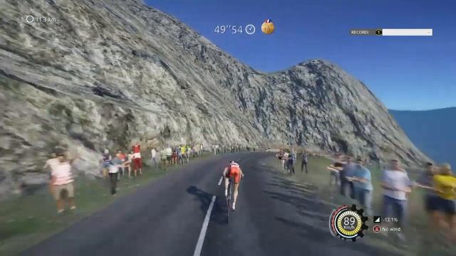 Tour De France 2016 - PS4 - Tutorial - Flashed Trophy - 100 km\h in Challenges смотреть онлайн