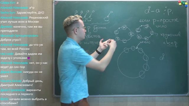 Онлайн-лекция Дня Открытых Дверей математического направления Лицея НИУ ВШЭ смотреть онлайн