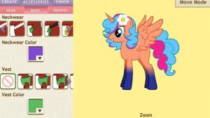 Как создать пони. Pony creator 3