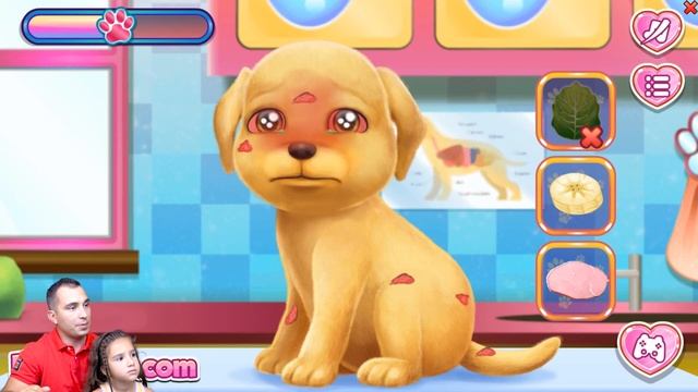 СПАСАЕМ МАЛЕНЬКОГО ЩЕНКА! Аминка и Папа ИГРАЮТ в ЗАБАВНЫЙ ЛЕТСПЛЕЙ  для Питомцев от Кикидо Play