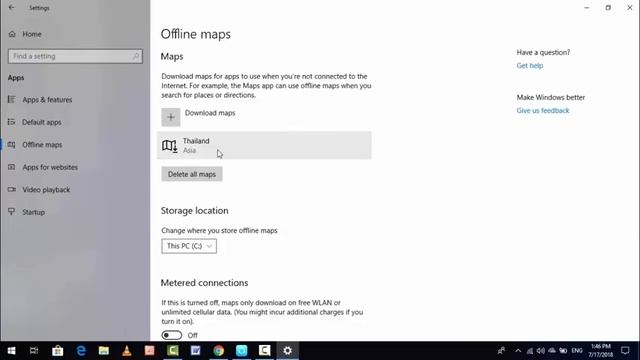 How to Move Offline Maps to One Drive to Another Drive in Windows 10 смотреть онлайн
