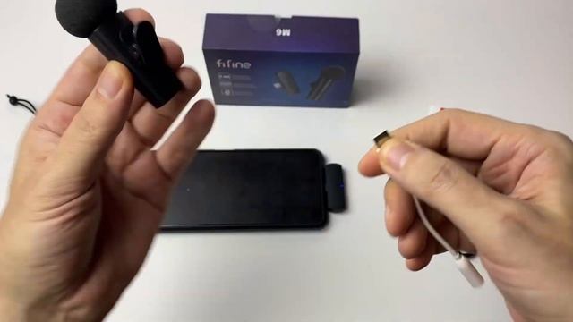БЕСПРОВОДНОЙ ПЕТЛИЧНЫЙ МИКРОФОН FIFINE M6 ОБЗОР