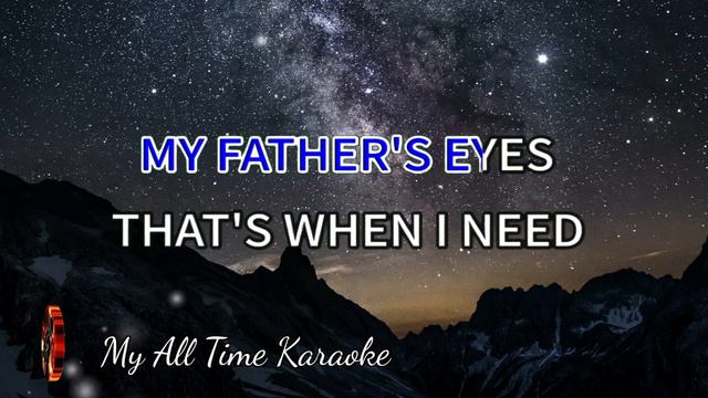 MY FATHER'S EYES - ERIC CLAPTON (karaoke version) смотреть онлайн