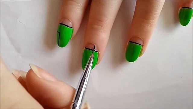 Неонов маникюр! ♥ смотреть онлайн