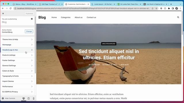 [23] Blog Layout | WordPress Sinhala Tutorials смотреть онлайн