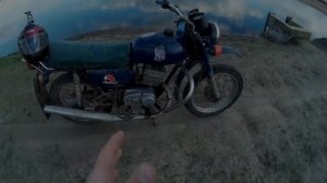 Мой первый мотоцикл Минск