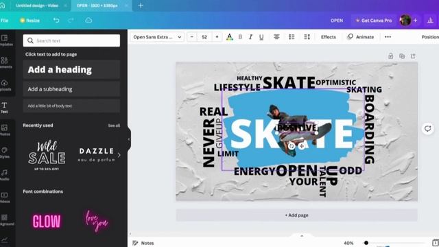 Scrap Poster Design using Canva - Tutorial смотреть онлайн